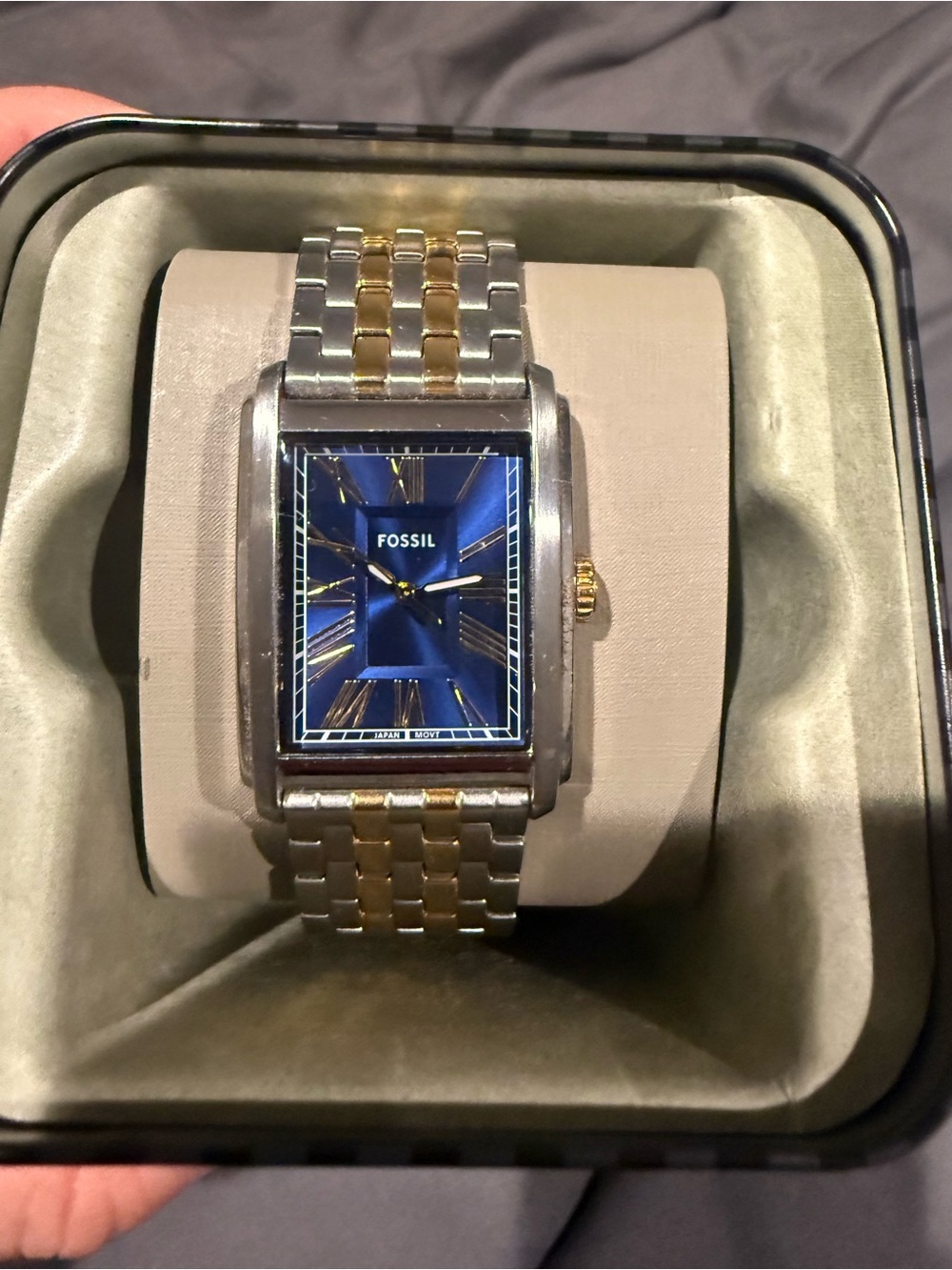 Fossil Carraway Two-Tone Three-Hand Watch FS6010 - Picture 2 of 5